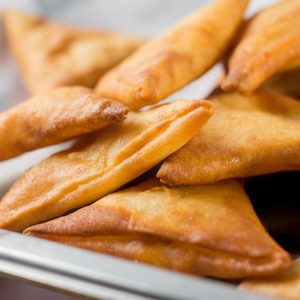 Empanadas Orientales <br/> Camarón Mandarin <br/> 10 Unidades