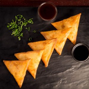 Empanadas Orientales <br/>  Camarón Queso <br/> 10 Unidades